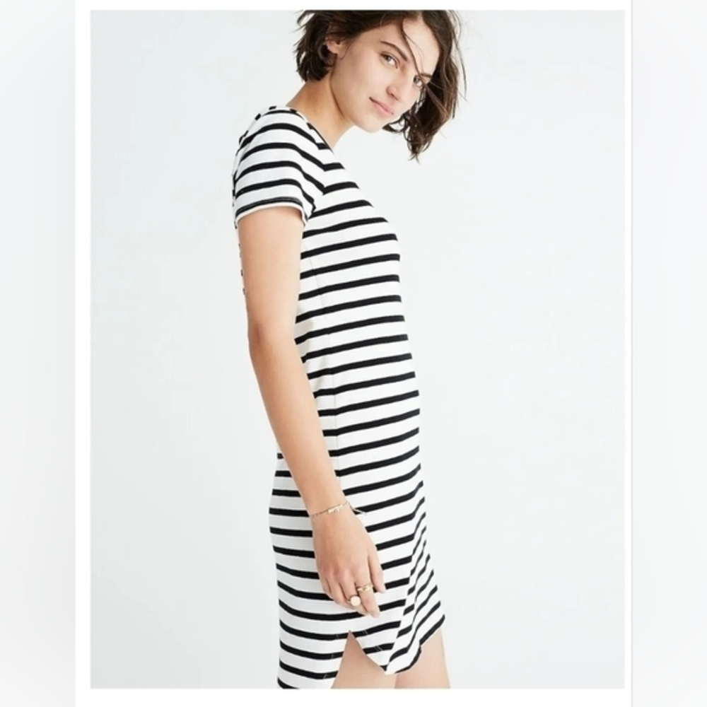 Madewell XL 100% Cotton Striped‎ Dress